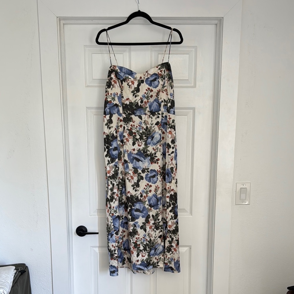 Floral Spaghetti Strap Dress